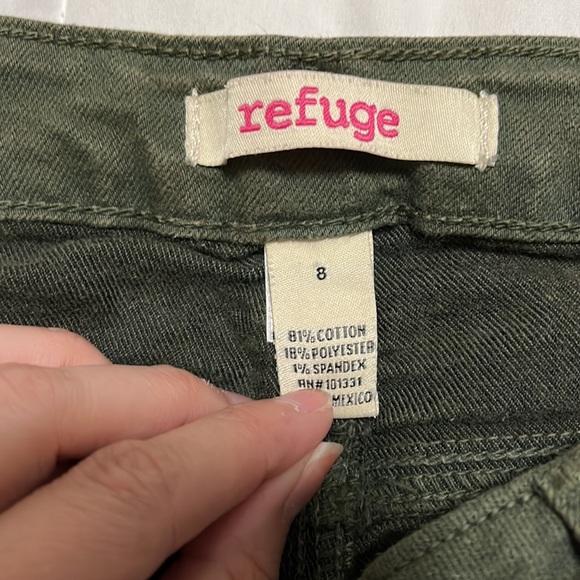 Charlotte Russe green jeggings - Picture 2 of 3